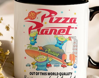 Pizza Planet Mug Alien Toy Story Cup Funny Gift