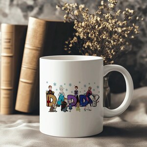 Personalized Frozen Friends Name Mug Custom Kids Gift image 3