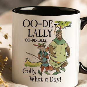 Mug Oo De Lally Robin des Bois vintage Cadeau Disney drôle pour des amis