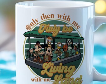 Leben mit dem Land Tasse Disneyfiguren Adventure Boat Cup