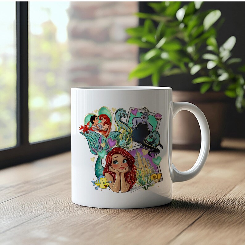 The Little Mermaid Mug Gift For Disney Fans And Ocean Dreamers image 2