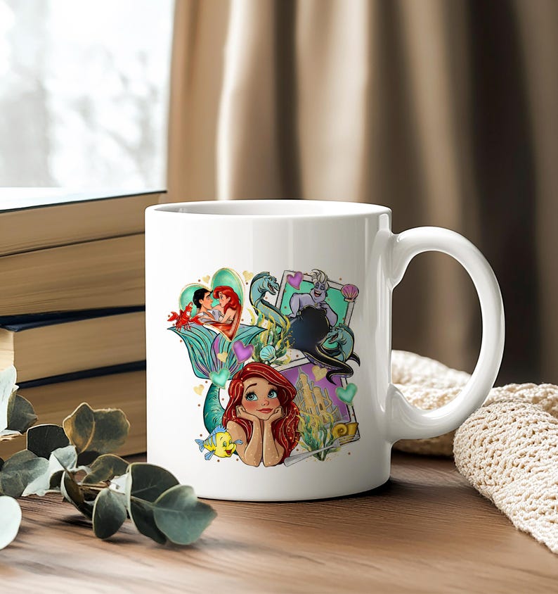 The Little Mermaid Mug Gift For Disney Fans And Ocean Dreamers image 5