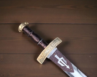 Handmade Percy Jackson Sword, Movie Prop Replica, Fan Memorabilia