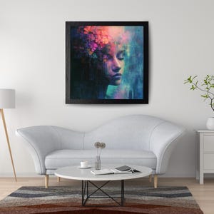 Gift For Her Abstract Print Digital Wall Art Artistic Aesthetic Colorful Print Living Room Decoration Home Modern Poster Digital Download