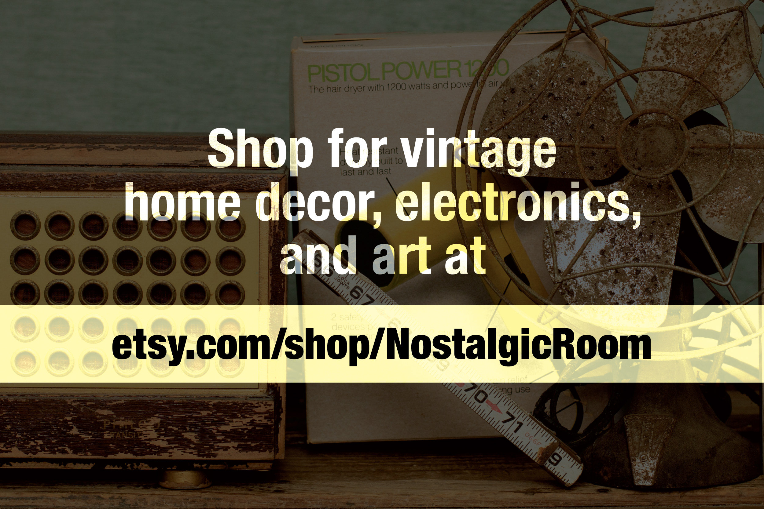 Visit Etsy.comshopnostalgicroom for Vintage Home Decor, Electronics and  Art - Etsy Ireland