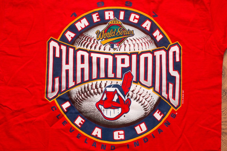 cleveland indians american league champion shirt