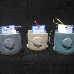 Outdoor Shower Soap Holder with Shell