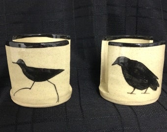 Kitchen Sponge Holder - Raven or Shorebird