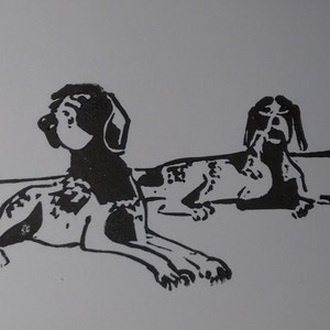 Block Print of Your Pet image 2