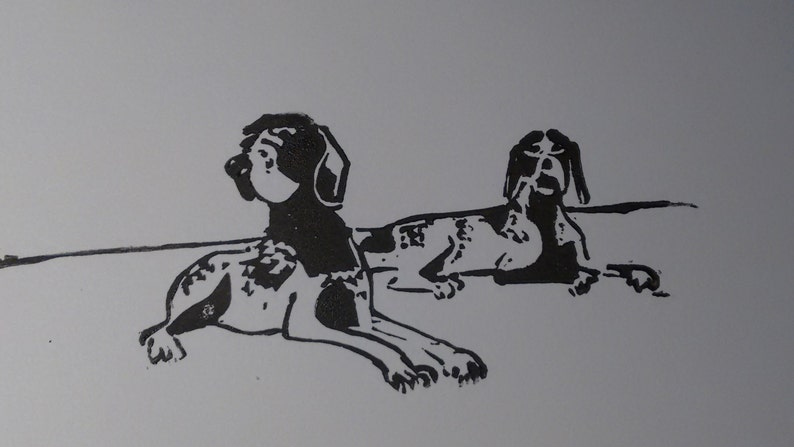 Block Print of Your Pet image 2