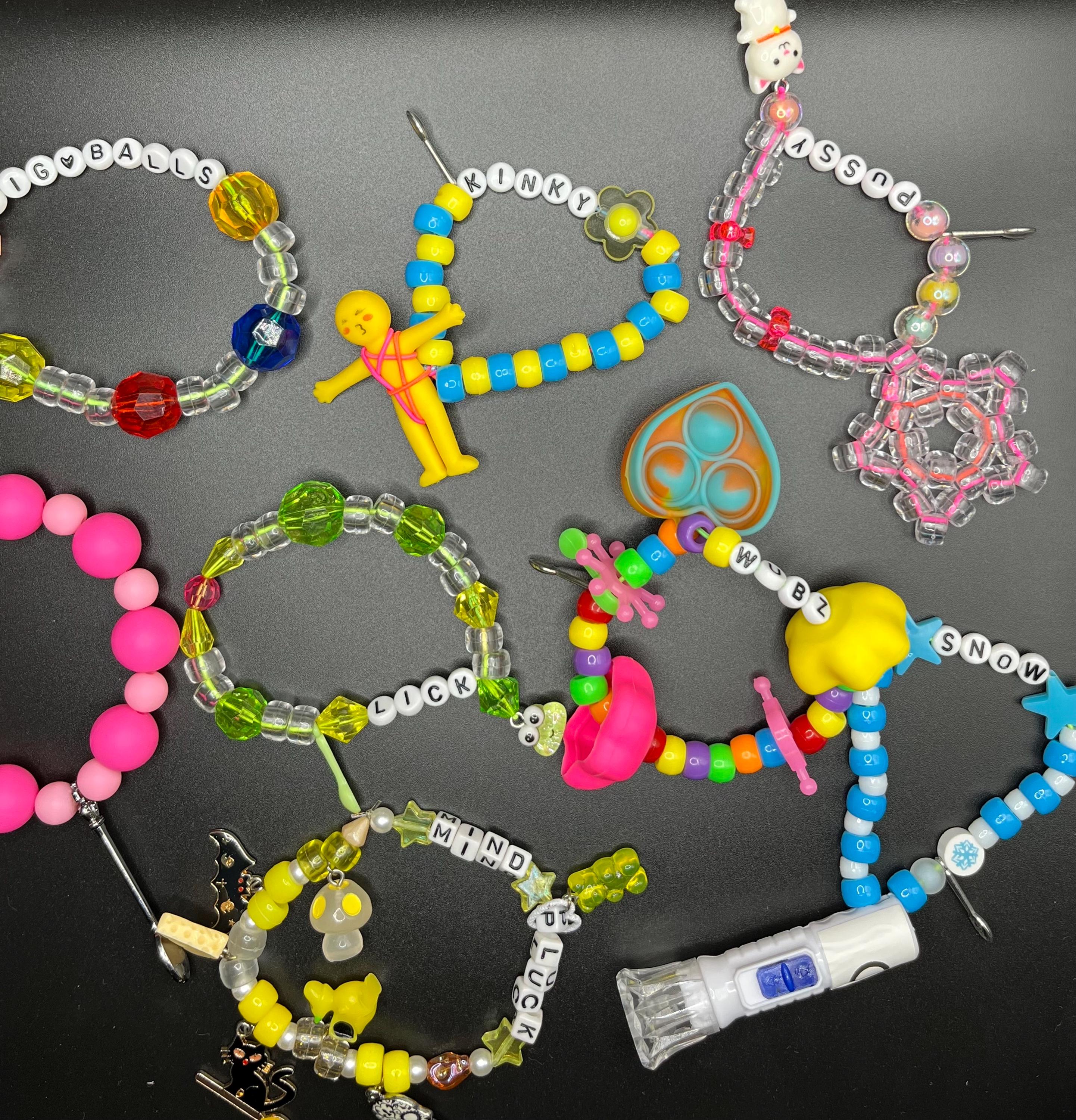 Trinkets Festival KANDI BAR 'Good Vibes' Collection (13 Rave