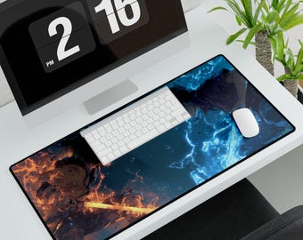 Anime Desk Mat: Large Gaming Mouse Pad - Computer Decor