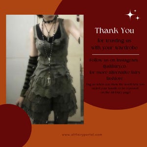 Grunge Fairy Personalized Style Bundle Thrifted | Fairy Inspired - Grunge Outfit Bundle | Pinterest Fashion Bundle Box - Gift For Her image 9
