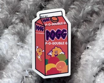 HAWAIIAN POGG JUICE Vinyl Sticker