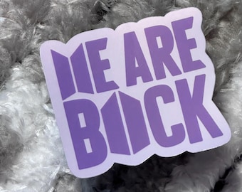 BTS COMEBACK Vinyl Sticker
