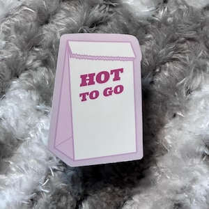 CHAPPELL ROAN STICKER | Hot To Go Paper Lunch Bag