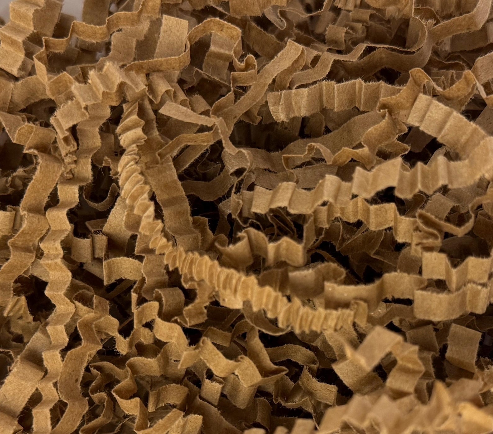 Custom Paper Filler Kraft Crinkle Paper Filler – Brown Paper Shred for Crafts, Gift Baskets ...