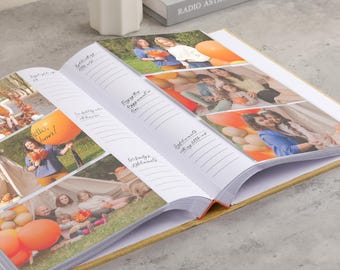 Custom Fabric Photo Album • 4x6 Slip-In, Personalized Keepsake