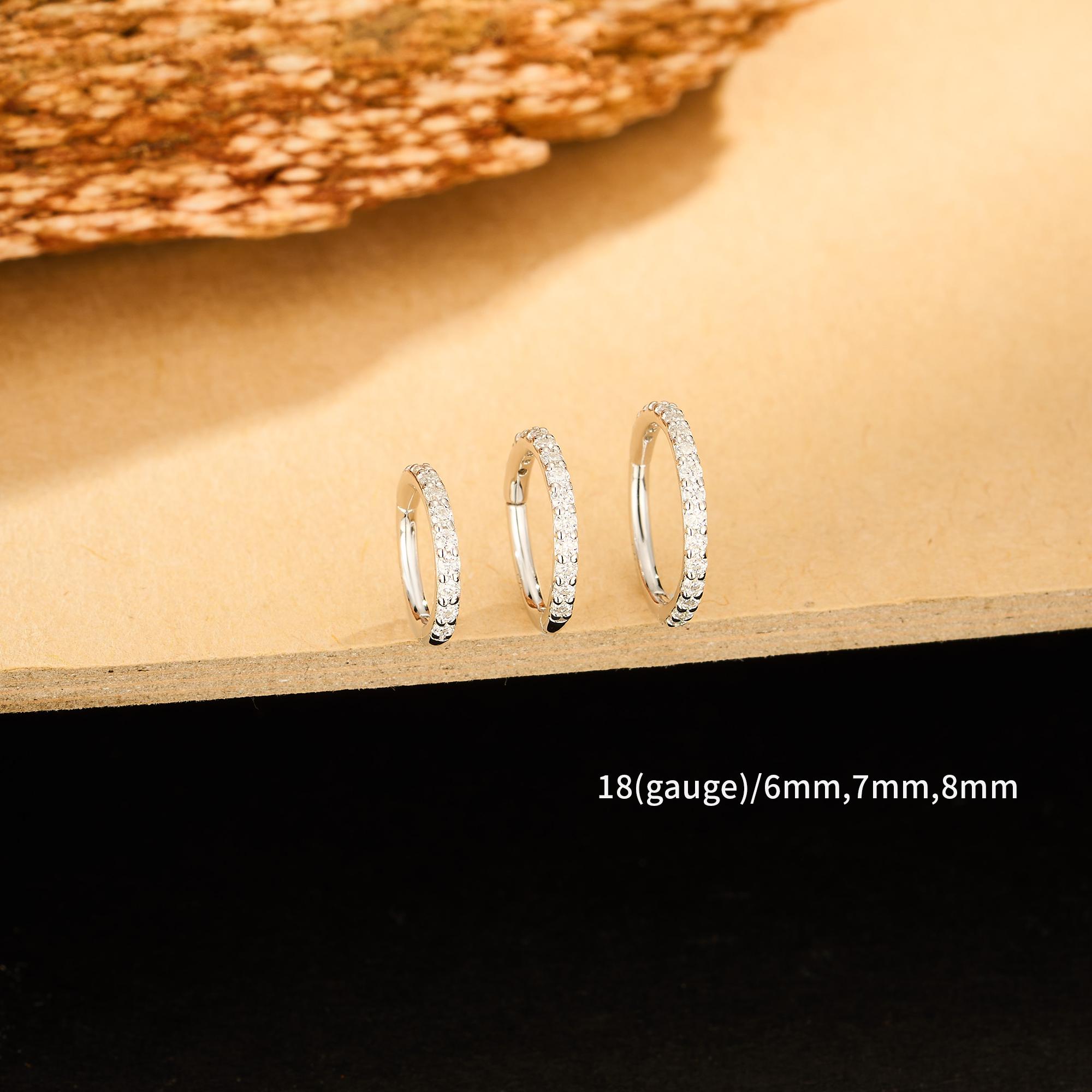 Buy Diamond Ring Hoop Online In India - Etsy India