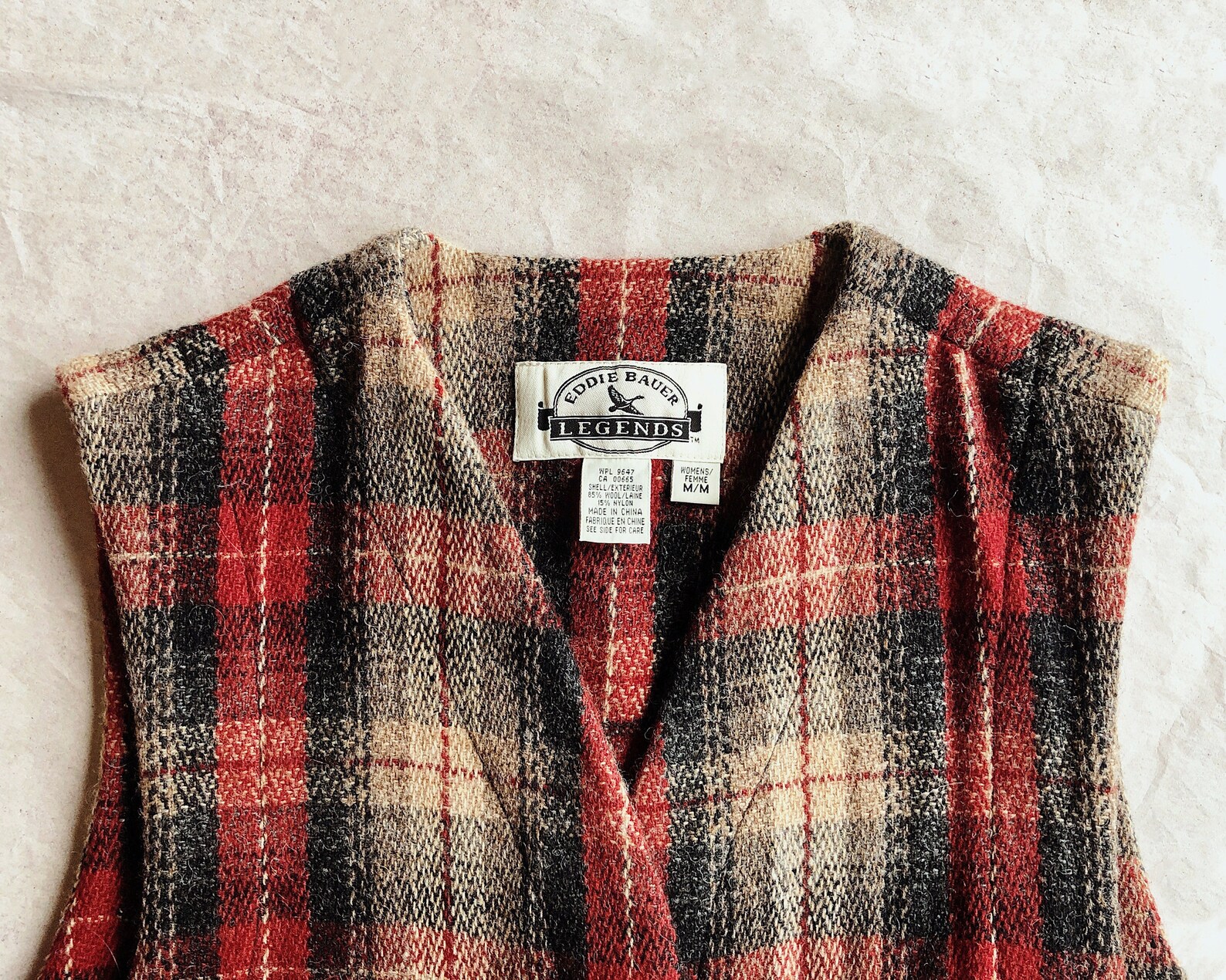 vintage eddie bauer vest