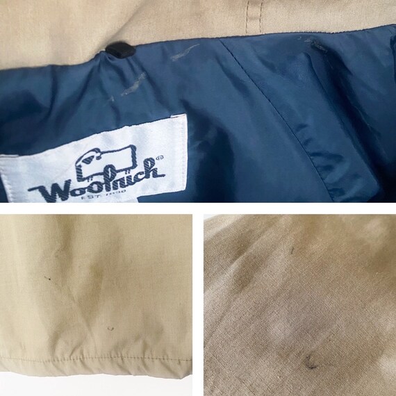 woolrich tan parka barn jacket -  80s 90s vtg hoo… - image 10