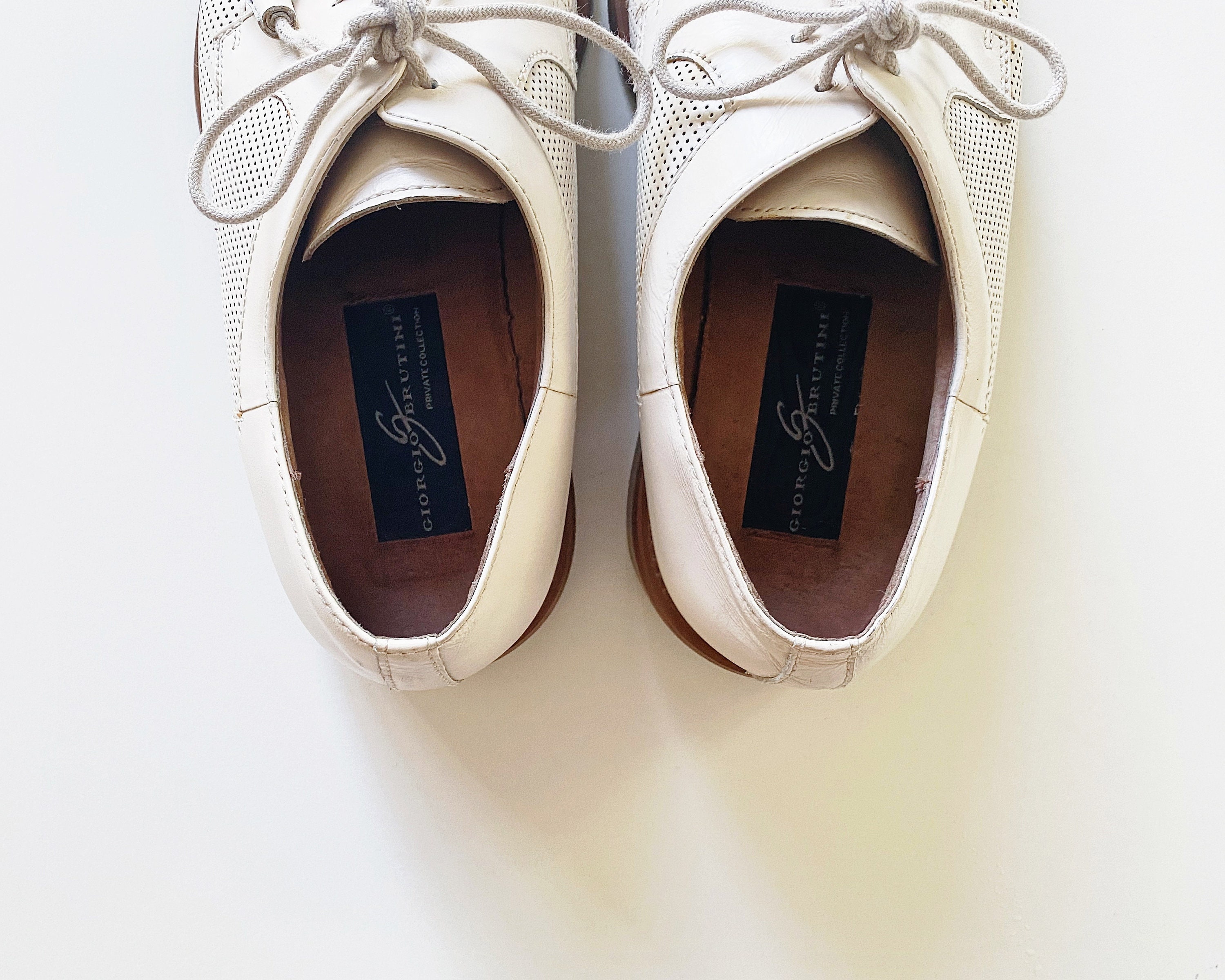 Oxford Leather Tassel Size 8 - Vintage 90s Giorgio Brutini  display picture 2