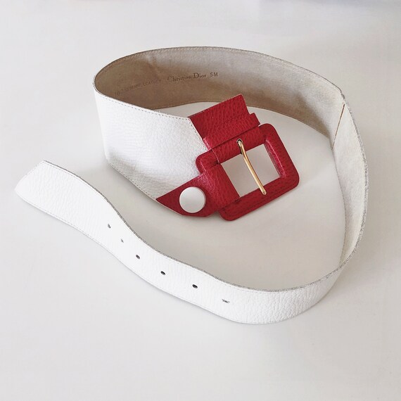 dior red belt