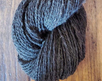 Yarn- 100% Wool- 2 Ply Fingering- 275 yards- Natural Brown
