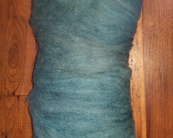 BATT - Alpaca Fiber - Dark Green - like roving
