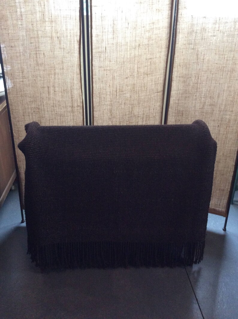 100/% Wool Hand Woven Blanket or Shawl