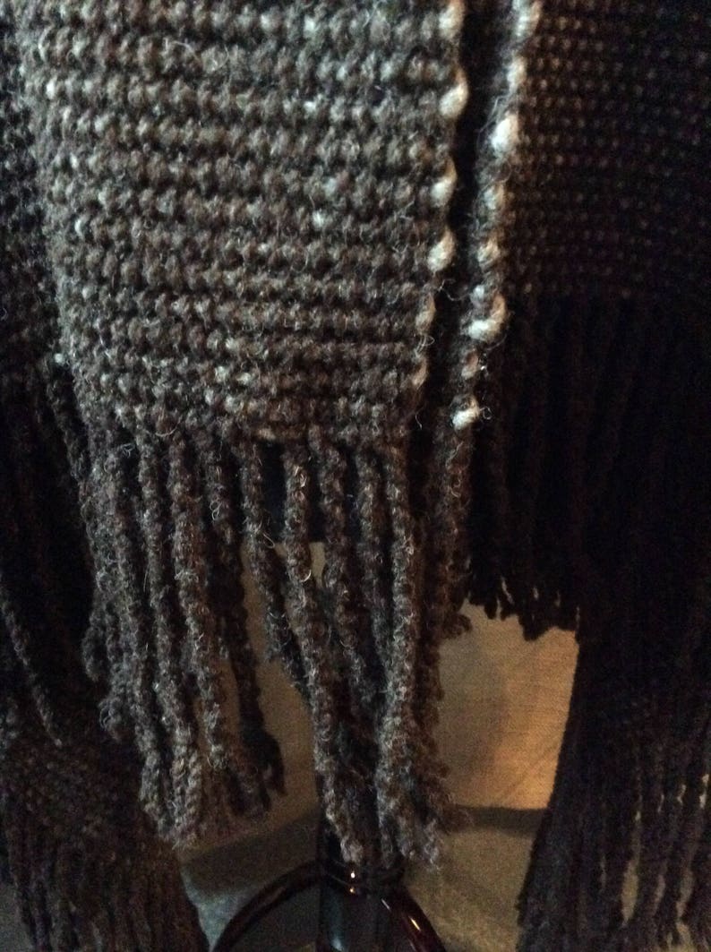 100/% Wool Hand Woven Blanket or Shawl