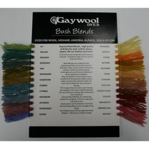 Bush Blend Peppermint Gaywool Dye image 4