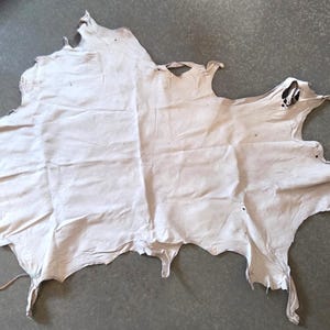 Lamb Skin Leather - sizes vary and are approximate