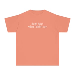 Autism Awareness Garment-Dyed T-shirt, Kaelynn Love on the Spectrum Shirt, Don&#39;t Hear What I Didn&#39;t Say Tee, Autism Support Clothing