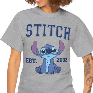 P0018【グレーMサイズ】ディズニー公式　スティッチ　Tシャツ 楽天市場】ディズニー スティッチ tシャツ（カラーグレー）の通販