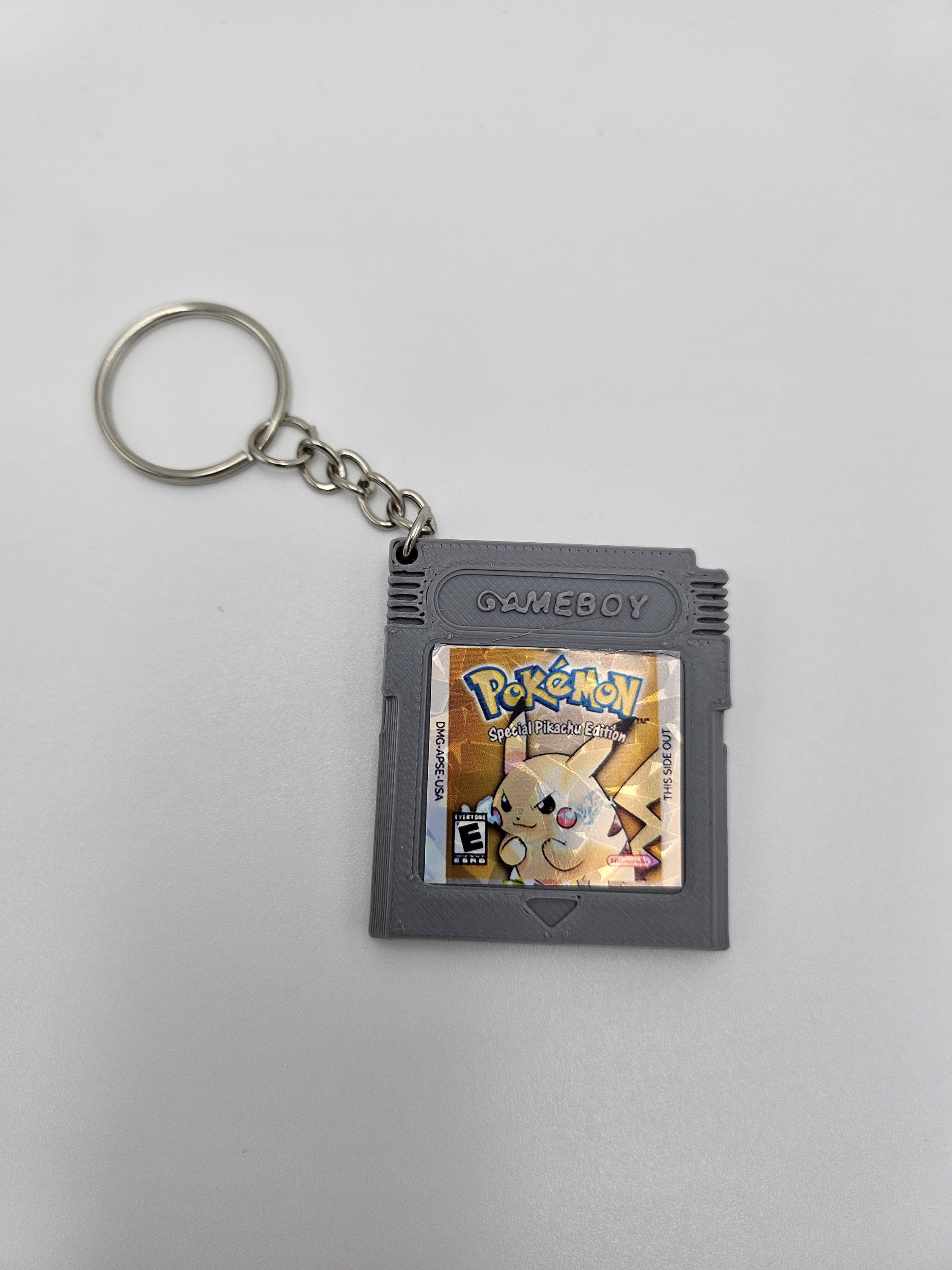 ゲームボーイカートリッジキーホルダー、パーソナライズされたレトロな