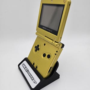 DISPLAY STAND for Game Boy Advance SP, game, box, cartridge, premium stand for retro vintage console