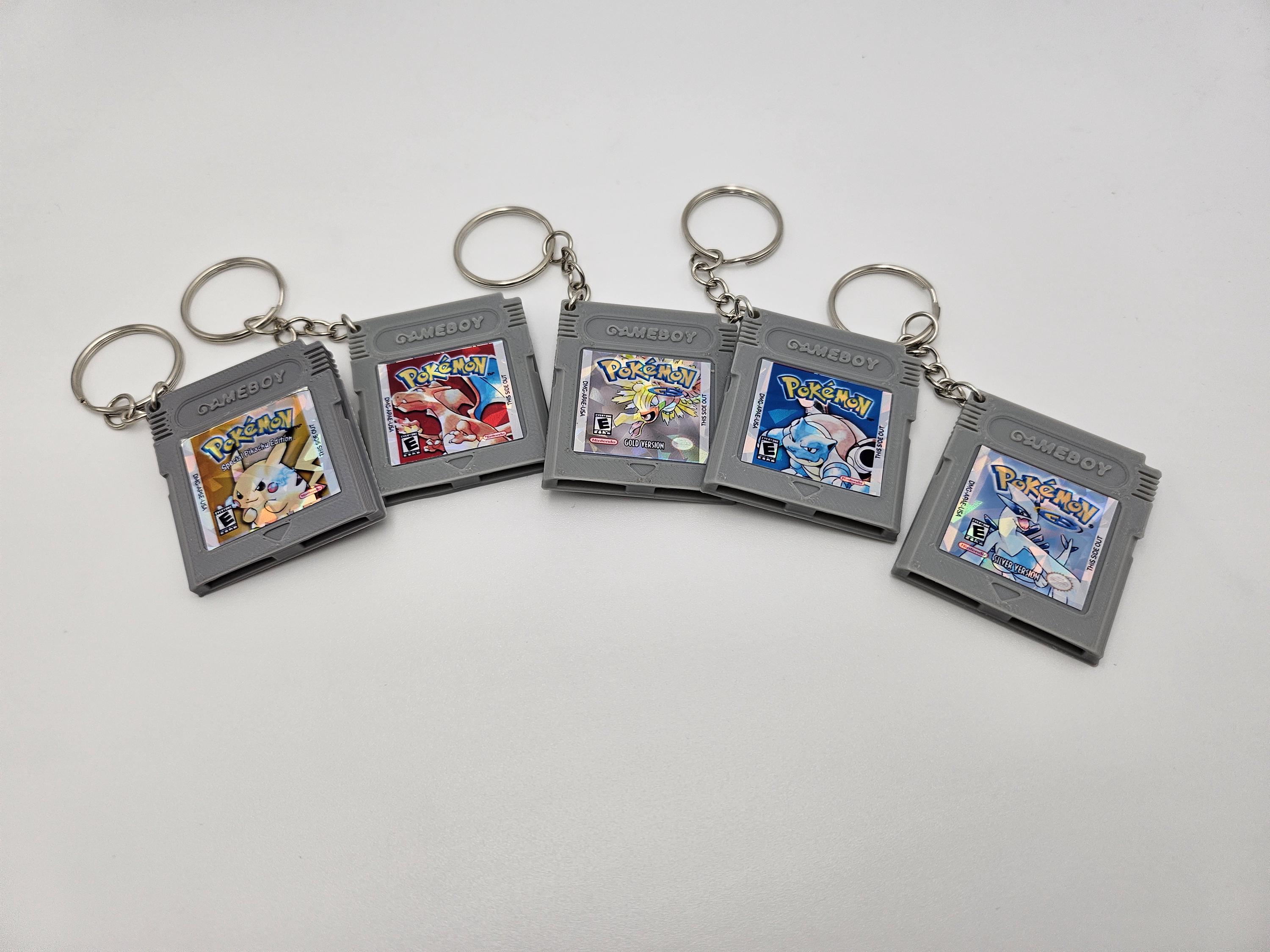 ゲームボーイカートリッジキーホルダー、パーソナライズされたレトロな