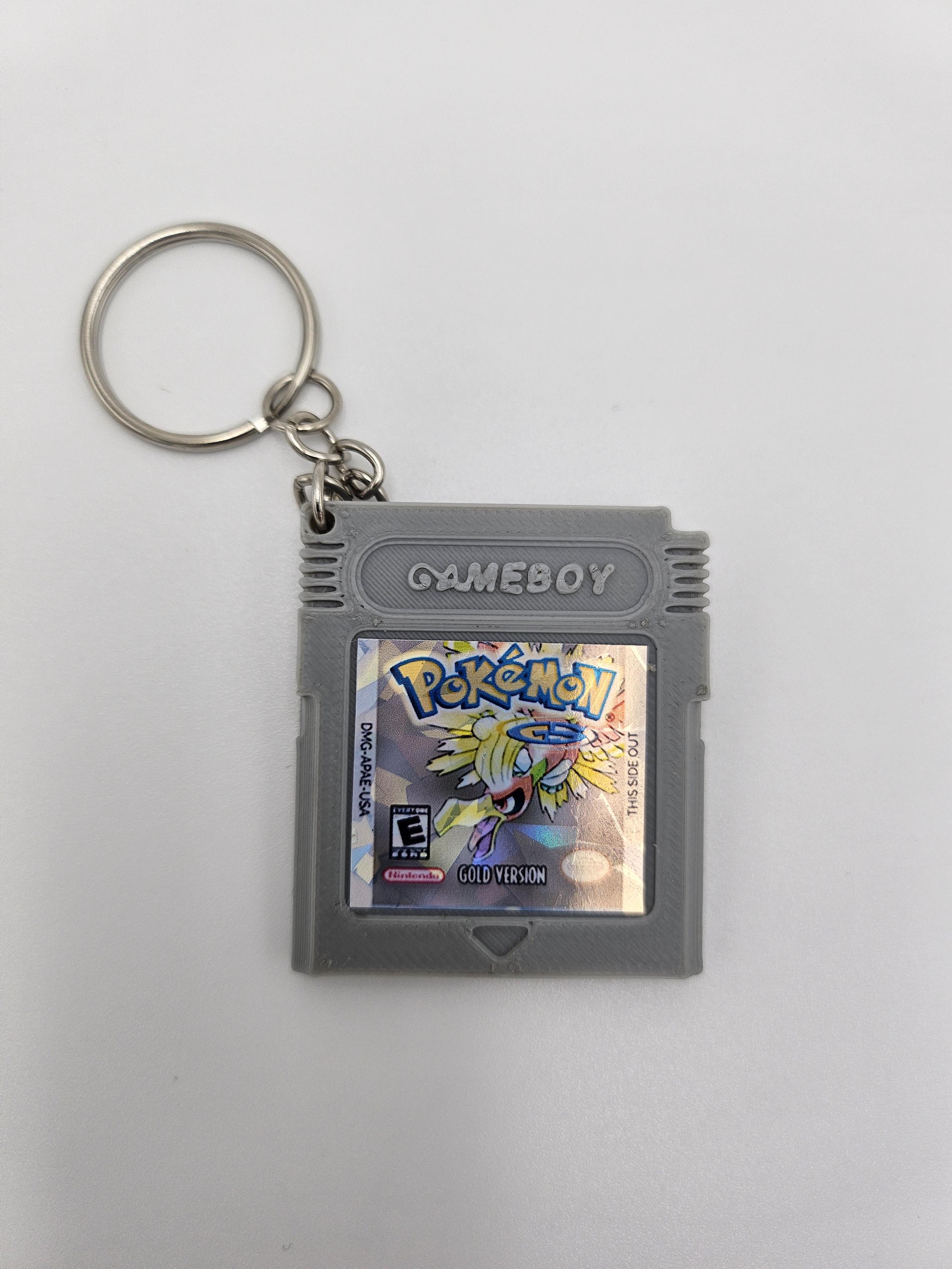 ゲームボーイカートリッジキーホルダー、パーソナライズされたレトロな