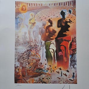 Salvador Dali Hand Signed Lithograph - The Hallucinogenic Toreador