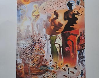 Salvador Dali Hallucinogenic Toreador Lithograph – Facsimile Signed & Numbered Limited Edition Print With COA