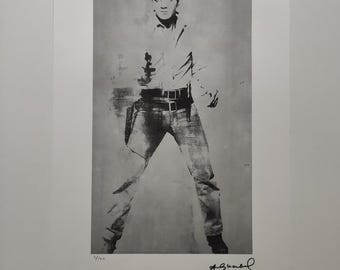 アンディ・ウォーホル、エルヴィス・プレスリー、オリジナル展覧