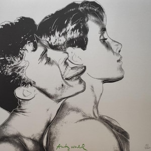 Litografia in edizione limitata firmata da Andy Warhol - Querelle - Certificato CMOA