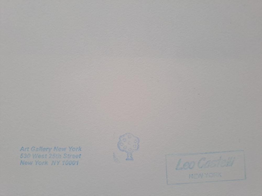 Andy Warhol Signed Horse With Certificate Leo Castelli - Etsy