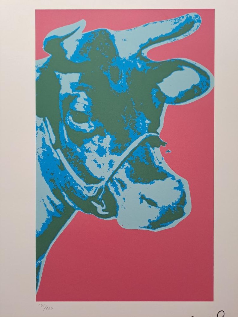 Lithographie signée Andy Warhol - George Gershwin - certificat Leo