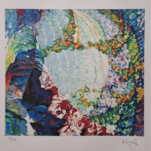 Kupka Cosmic Spring I Lithograph Signed