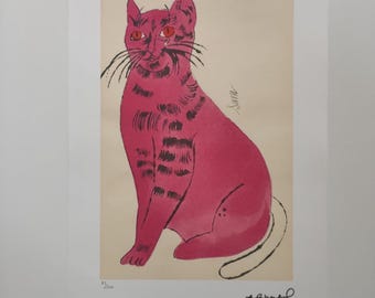 アンディ・ウォーホル - 「ミック・ジャガー」 - 希少な