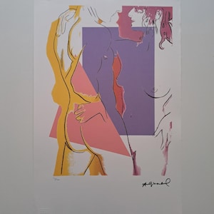 Love by Andy Warhol ondertekend certificaat Leo Castelli
