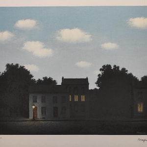Firmato da René Magritte - L'impero della luce - Certificato SPADEM Paris
