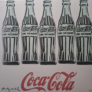Andy Warhol Signed Limited Edition Lithograph - Coca-Cola - CMOA Certificate